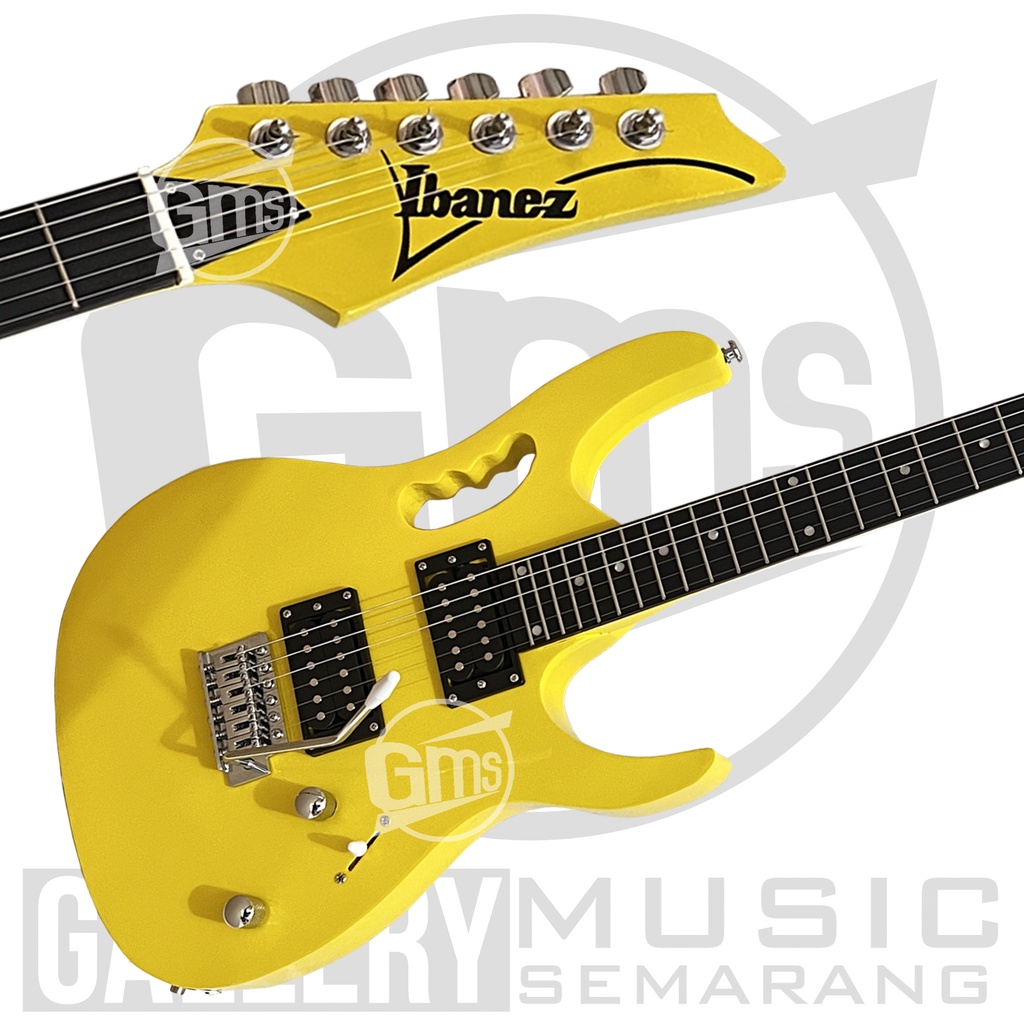 Gitar Elektrik Ibanez Jem Yellow Custom Standart