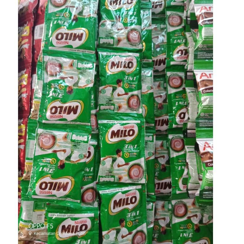 

Model Baru Milo 3in1 Renceng isi 10 Sachet x 35gr