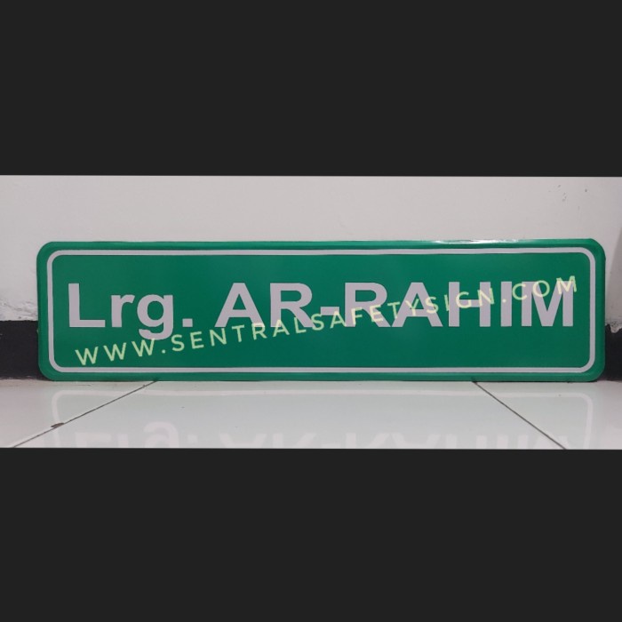 

Terlaris Rambu Plang Nama Jalan 15Cm X 60Cm
