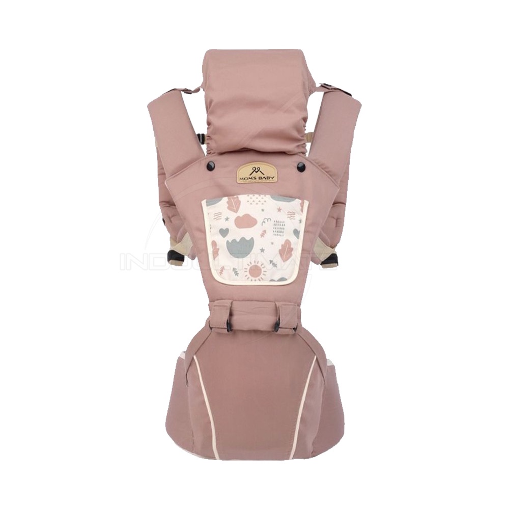 7in1 Way Gendongan Depan Model Terbaru 2023 MOMS BABY Hipseat Bayi + Pelindung Kepala BY-196 Gendongan Bayi Model Terbaru Gendongan Bayi Depan Duduk Gendongan Bayi Samping Gendongan Multifungsi Gendongan Bayi Instan Anti Pegal Baby Carrier