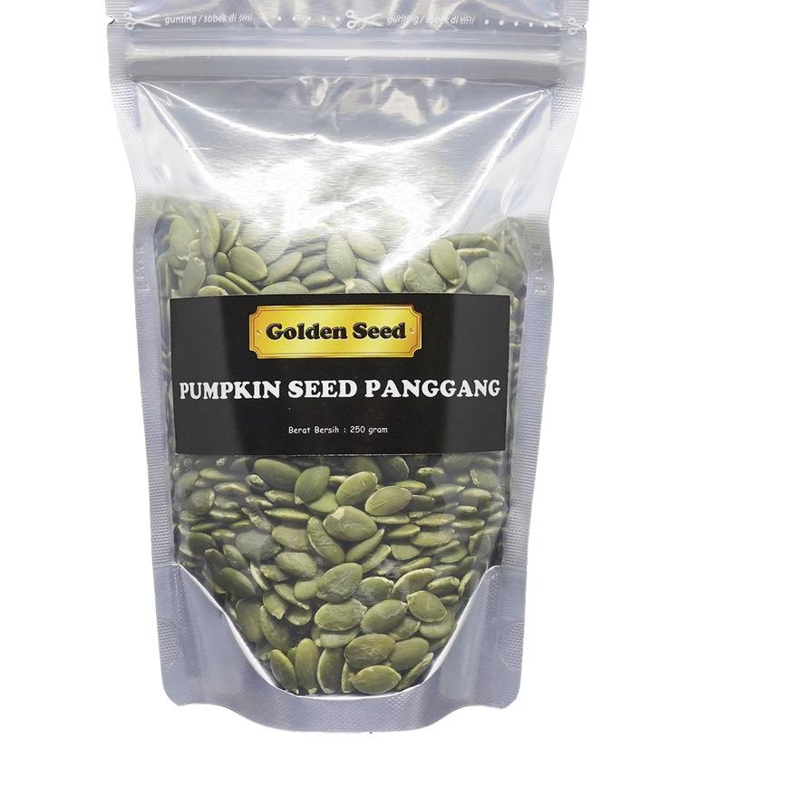 

Ω PUMPKIN SEED PANGGANG 250 GRAM PREMIUM - BIJI LABU ROASTED 250 GR ♨