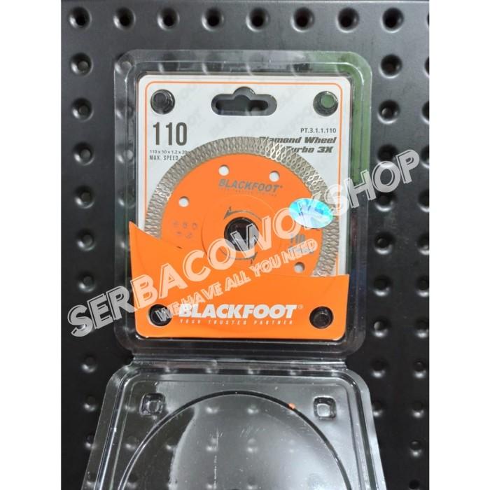 Blackfoot Diamond Wheel Turbo 4" x 110 Mata Potong Keramik Granite