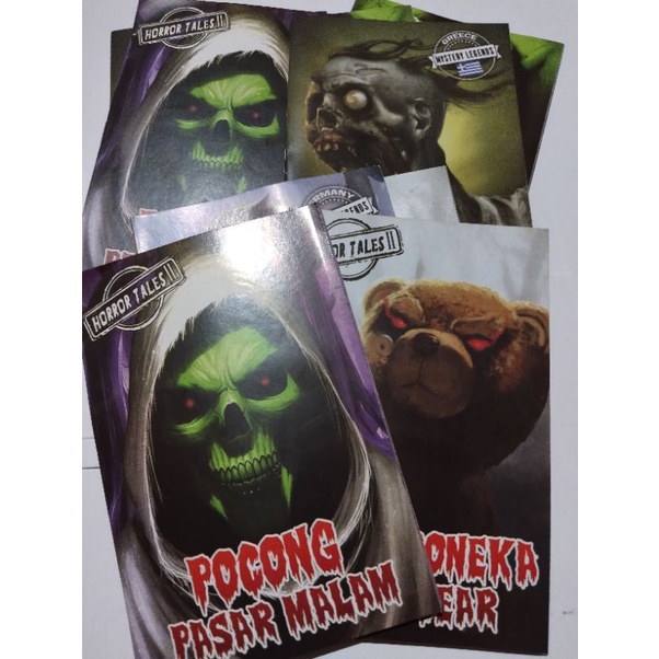 Buku cerita seram/buku cerita horor/buku cerita hantu