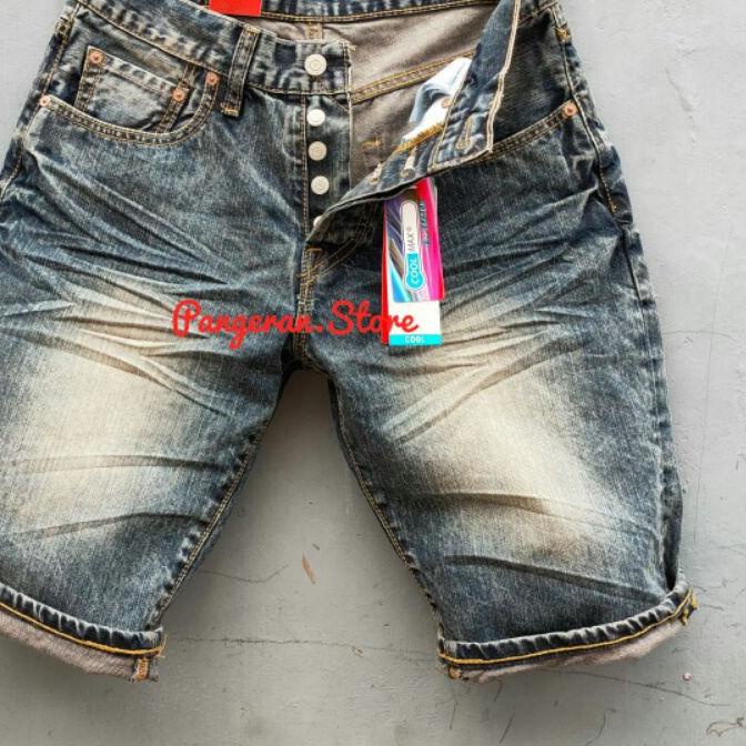 ➩ Celana Pendek Import Pria 501 Snow Ringkel Vietnam Series Terbaru / Celana Pendek Pria 501 Terlari