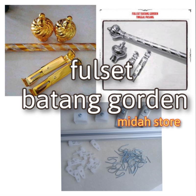 besi gorden /batang gorden ukuran50- 100-150-200cm