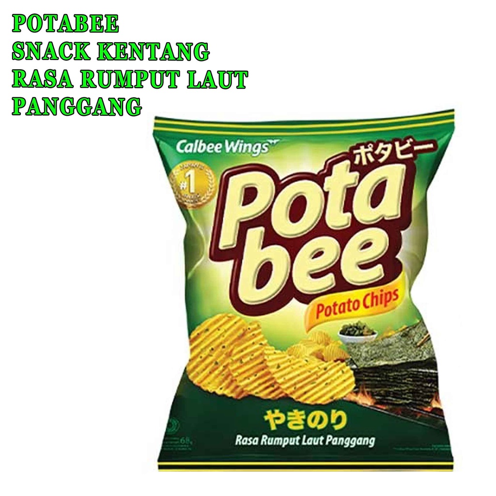 Potato Chips* Potabee* Grilled Seaweed* 68g