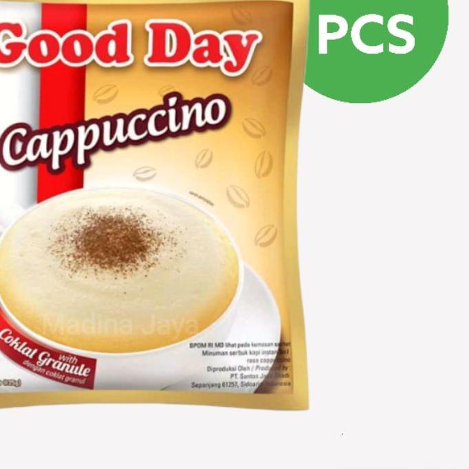 

☇ Good Day Cappucino (30 pcs x 25 g) ☑