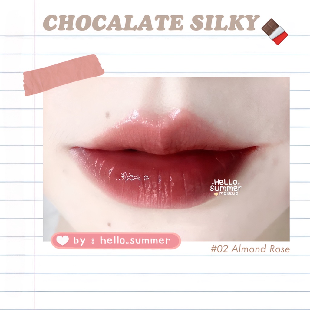 LIPGLOSS Silky Chocolate Velvet Matte Tint Gloss 5.5ml