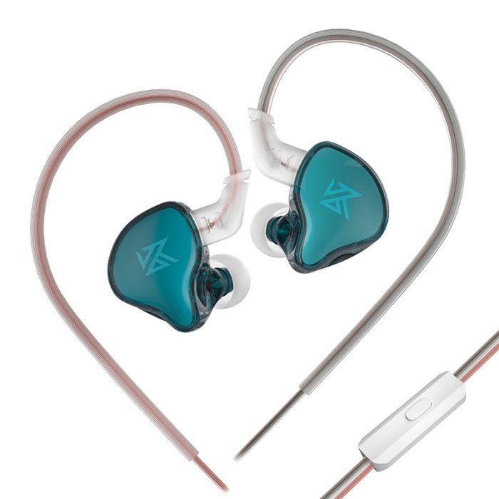 Knowledge Zenith KZ EDCX In Ear Earphone - with Mic - 10mm Single Dynamic Driver - Garansi Resmi 1 Tahun