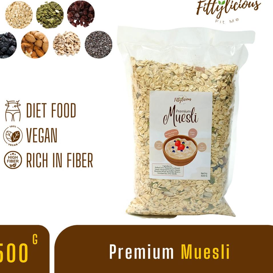 

℮ Fittylicious Muesli 500gr ✬