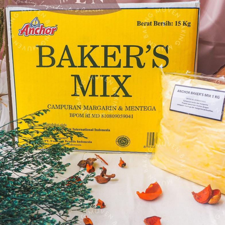 

✪ ANCHOR BAKERS MIX BUTTER BLEND 1 KG / BAKER CAMPURAN MENTEGA ☂