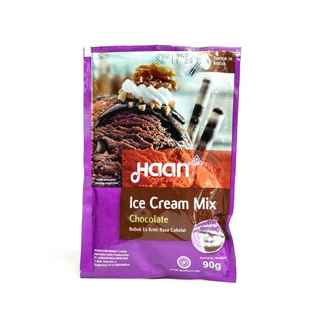 

HAAN ICE CREAM MIX CHOCOLATE 90 GRAM