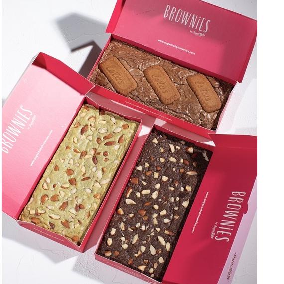 

★ Paket Brownies (isi 3Box) Medium BEBAS PILIH ♪
