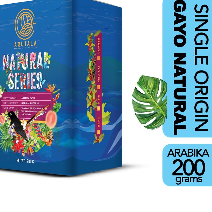 

➳ ARUTALA Natural Series - Arabika Gayo 200 gram ➬