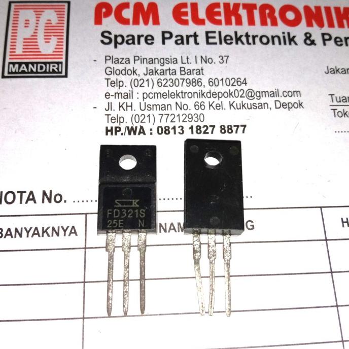 FD321S FD 321S FD321 S 321 TO220FP TO-220FP pcmelektrob9090 Diminati Banget
