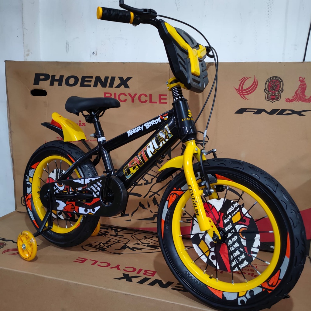 SEPEDA ANAK BMX CENTRUM FOSTER 5506-2 UK 12, 16 &amp; UK 18 BAN BESAR 2.50