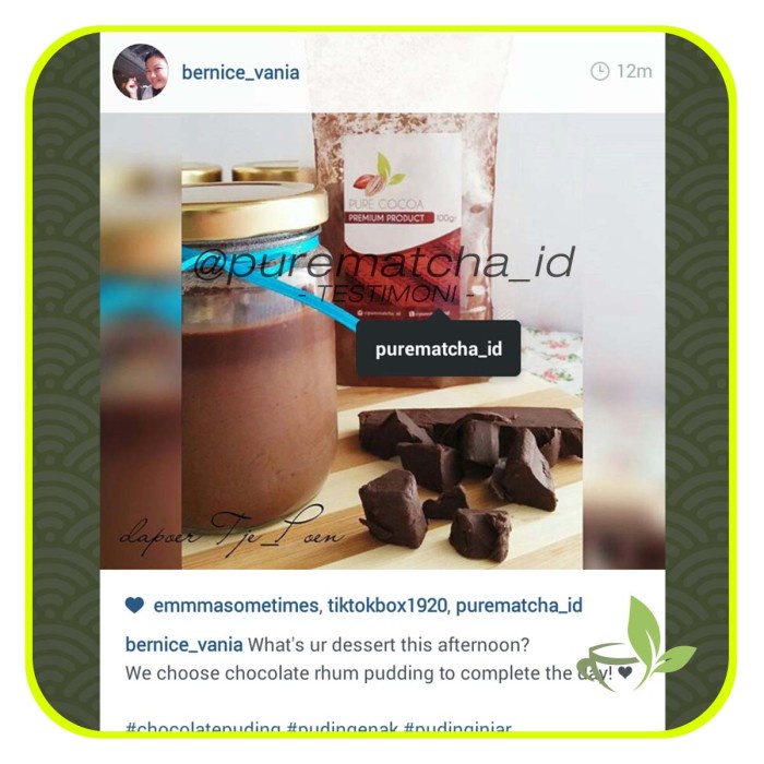 

COKLAT BUBUK COCOA POWDER PURE MURNI TANPA CAMPURAN - 1KG
