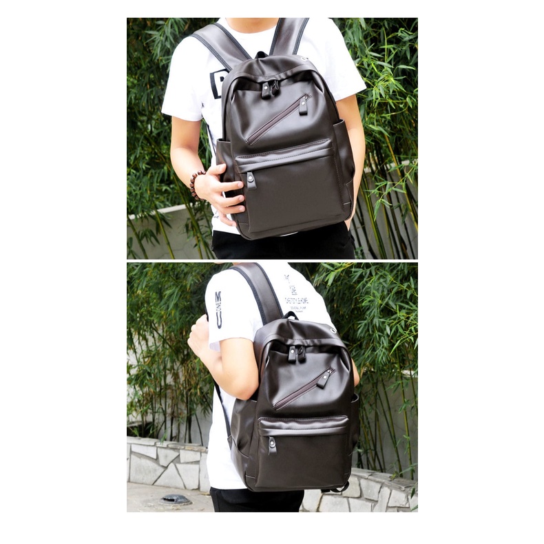 Klub New Arrival - Tas Ransel Kulit IAC Backpack Up to 15 inch - Tas Pria Tas Wanita Daypack