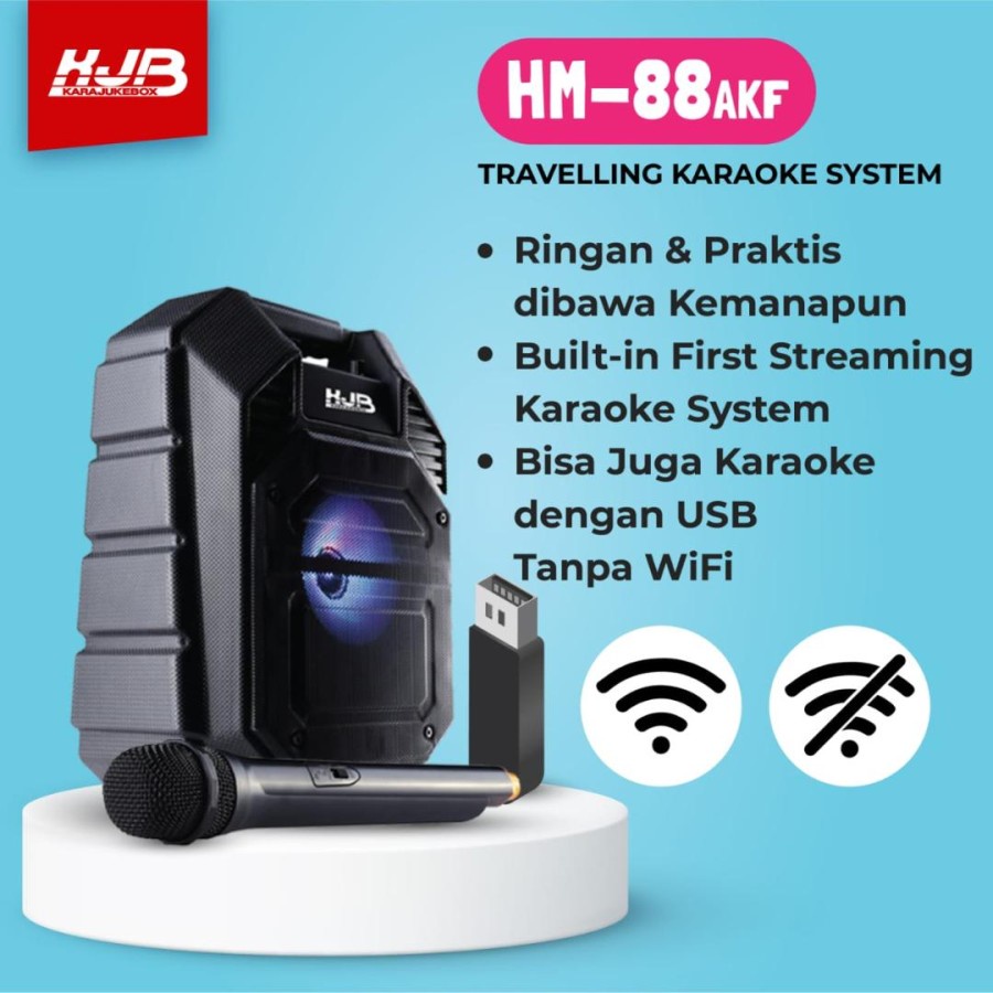 Travelling Karaoke System/Streaming Karaoke Speaker KJB-HM88AKF