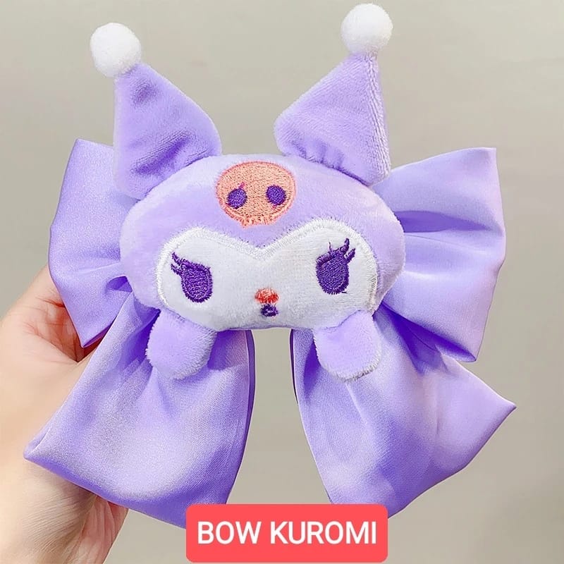 BOW SANRIO JEPIT RAMBUT ANAK CEWEK REMAJA PITA FASHION AKSESORIS KOREA IMPORT