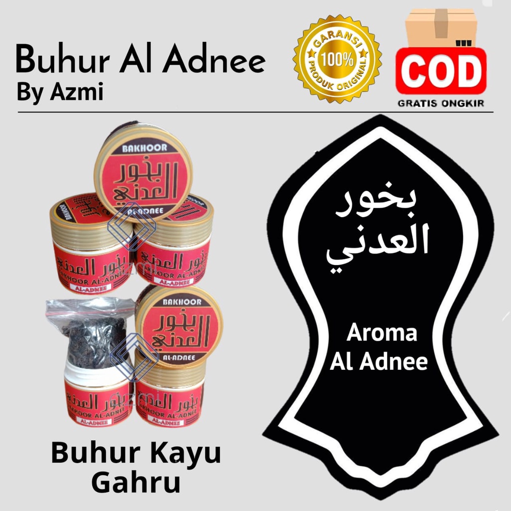 Diskon Dupa Gahru Bukhur Majalis buhur Al Adnee - Aroma Majelis