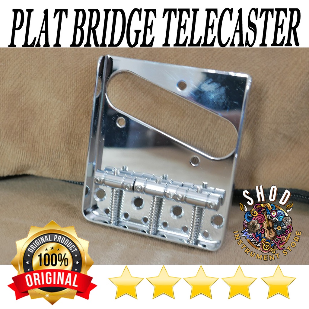 plat bridge original fender squier telecaster