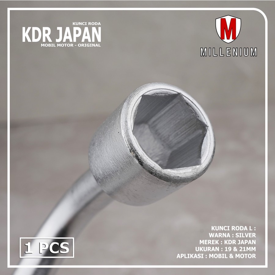 KUNCI RODA L HEX 19 MM 21 MM KDR JAPAN PLUS CONGKELAN BAN MOBIL MOTOR