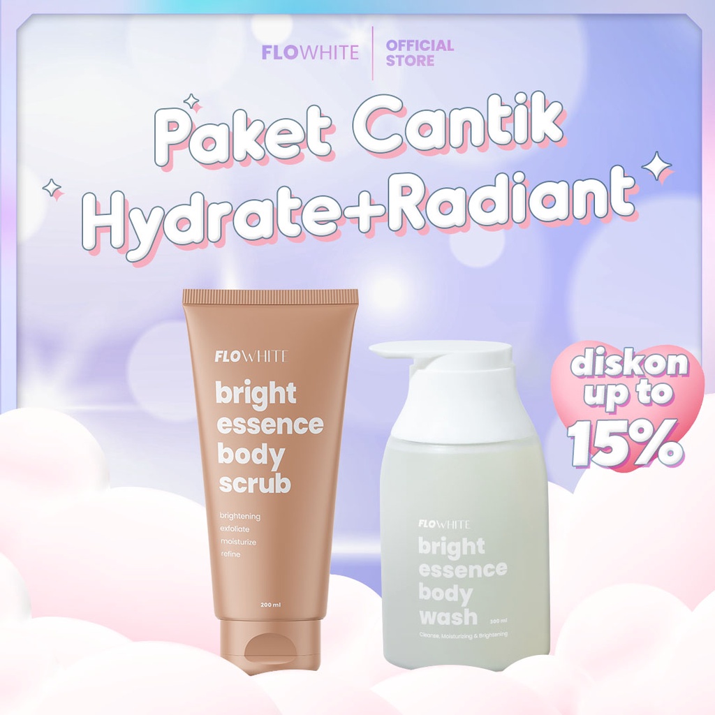 FLOWHITE Paket Cantik Hydrate + Radiant