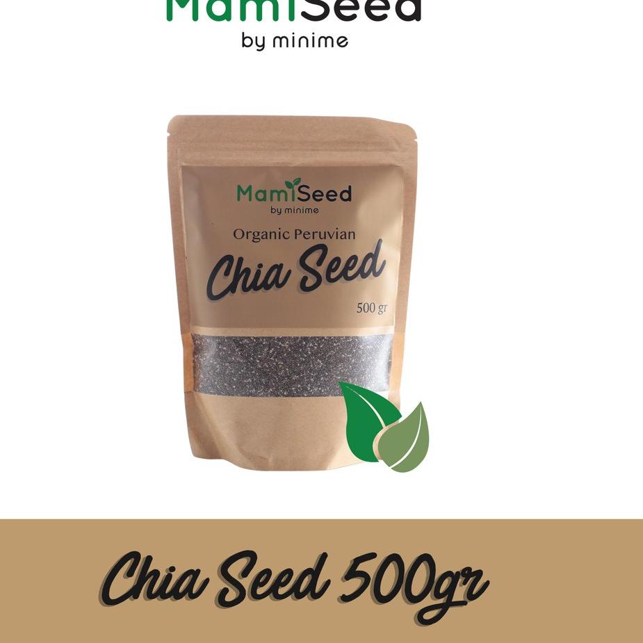 

☼ Mamiseed Black Organic Chia Seed 500gr ☑