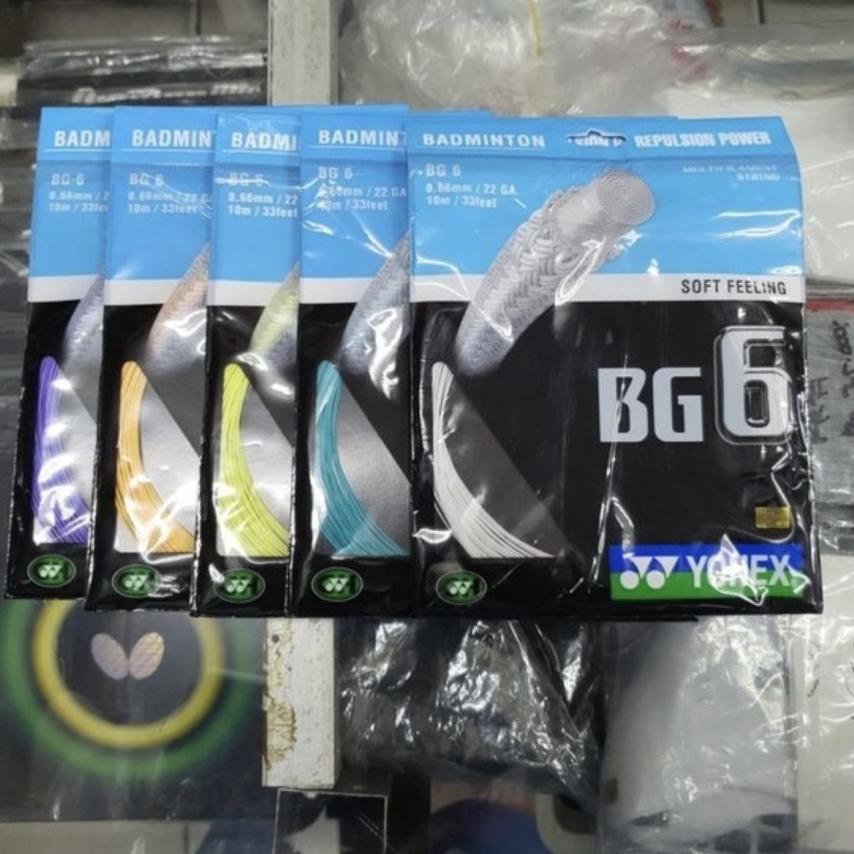 TERMURAH Senar Bton Yonex bg6 Ch bg 6 kode CH ORINAL LISENSI CHINA ORI
