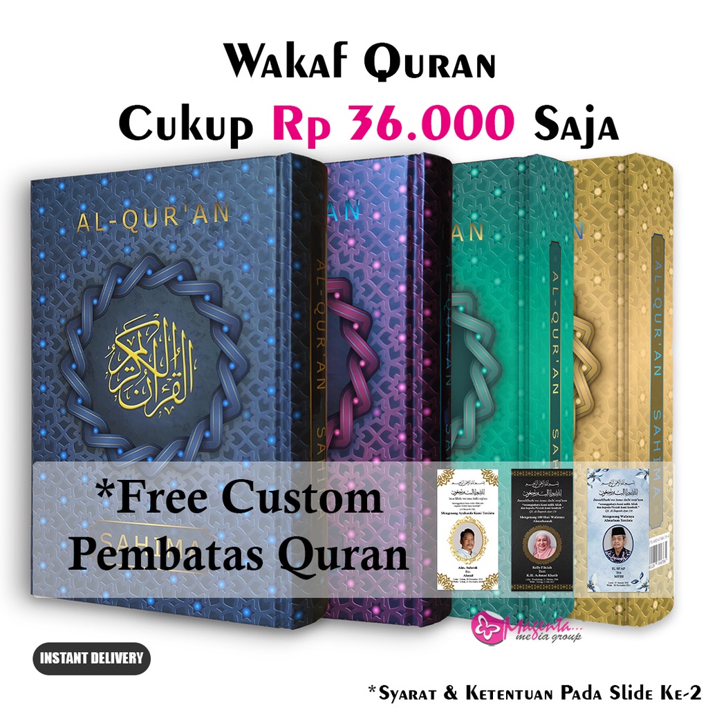 Al Quran AL QURAN TILAWAH UKURAN SEDANG - QURAN UKURAN A5 SEDANG - QURAN SAHIMA(J6L5) ORIGINAL Al Qu