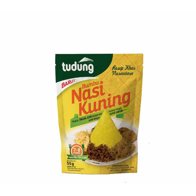 

Tudung bumbu Nasi kuning instan 55g