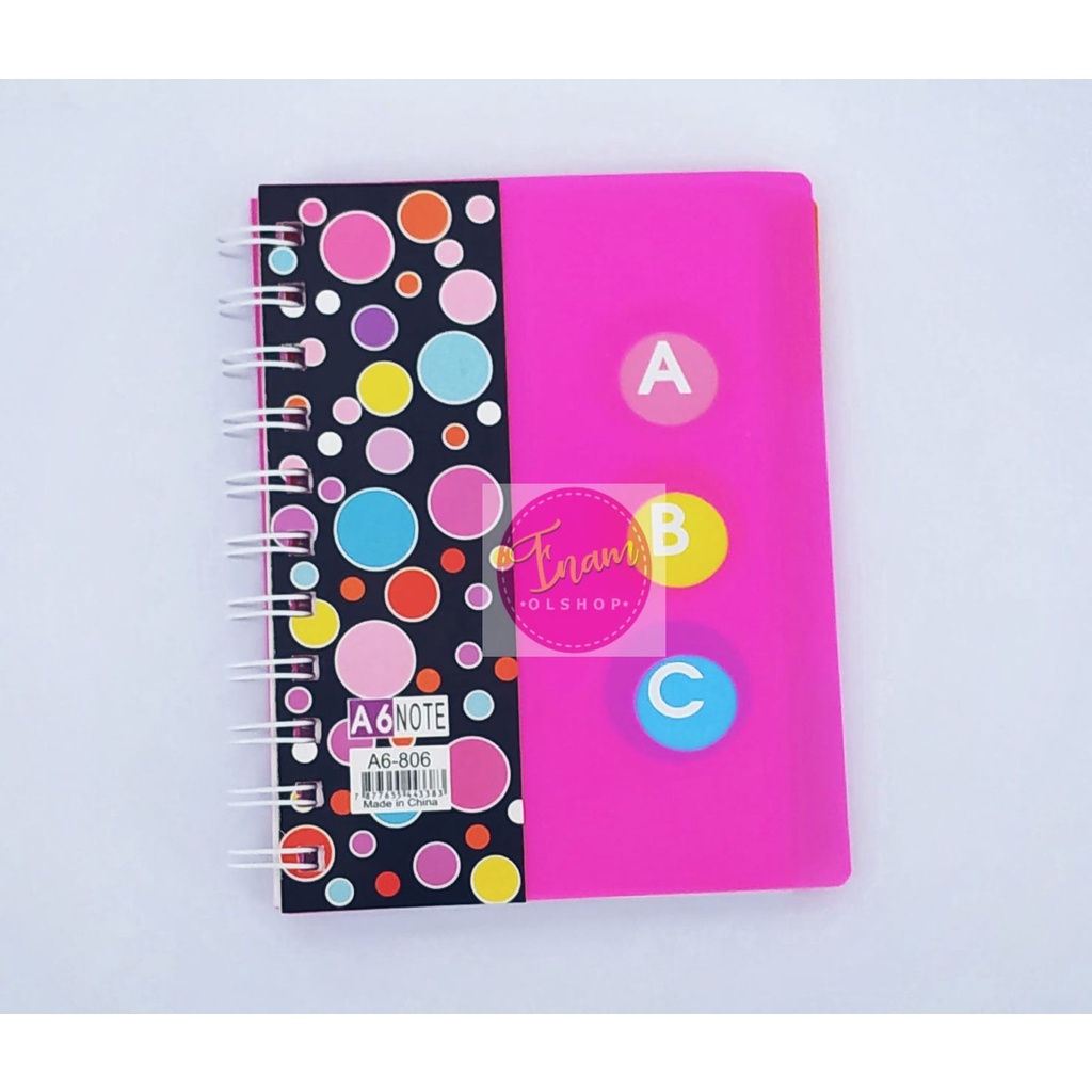 

Note Book Spiral A6-806
