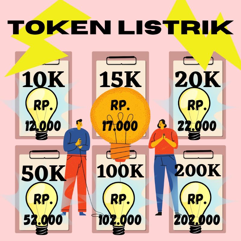 Token listrik Murah 10K,15K,20K