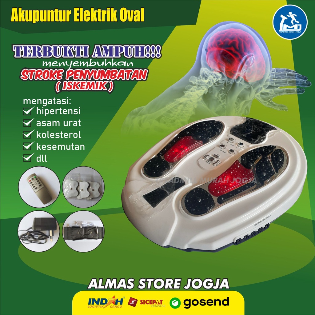Alat Terapi Mesin Pijat Kaki Listrik Setrum Stroke Akupuntur Original