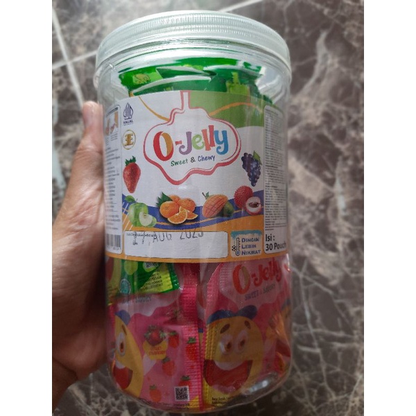 

O - JELLY ISI 30 POUCH ( 600GR )