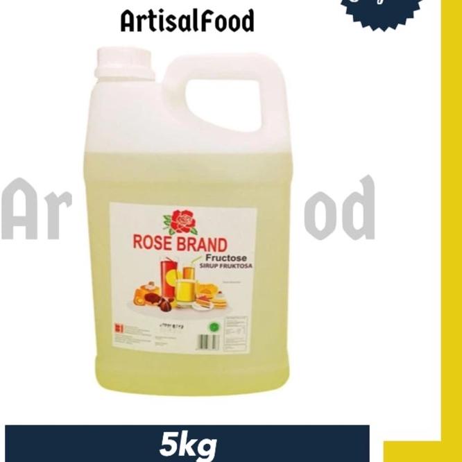 

♖ Gula Cair Rose Brand Rosebrand 5kg Fruktose Fruktosa Jerigen Botol 5 kg ♀