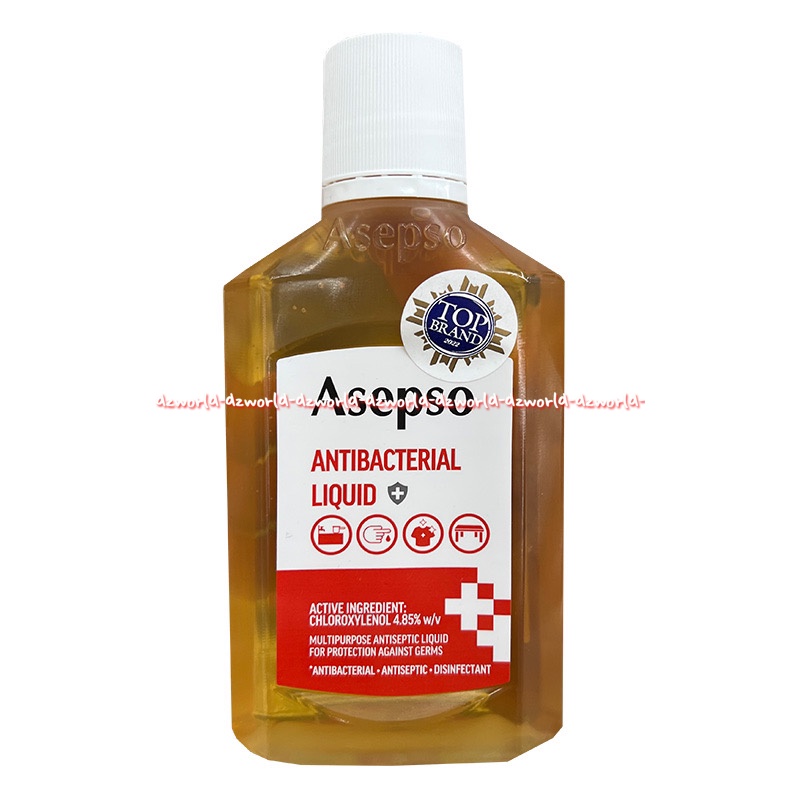 Asepso Antibacterial Liquid 254ml Disinfectant Cairan Pembersih Untuk Mandi Membunuh Kuman Cairan Anti Bakteri Desinfektan Asepsso Cair