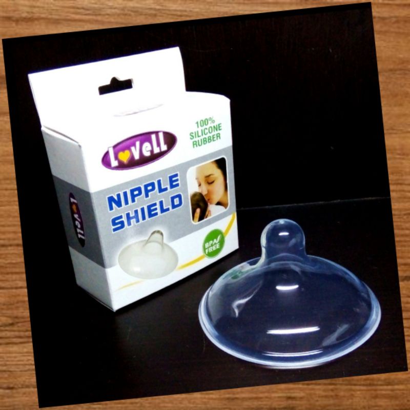 Nipple Shield LoveLL / Pelindung Puting 100% Silikon Food Grade