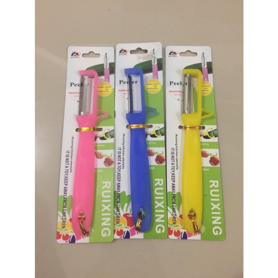 Parutan Kentang Wortel Peeler Serba guna 1pcs warna random