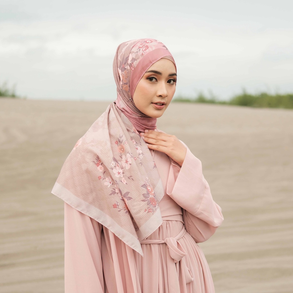 ALIF JILBAB SEGI EMPAT MOTIF PARIS PREMIUM KOREA - SCULPTOR IN ROSEWOOD ( SPR-D6-005 )