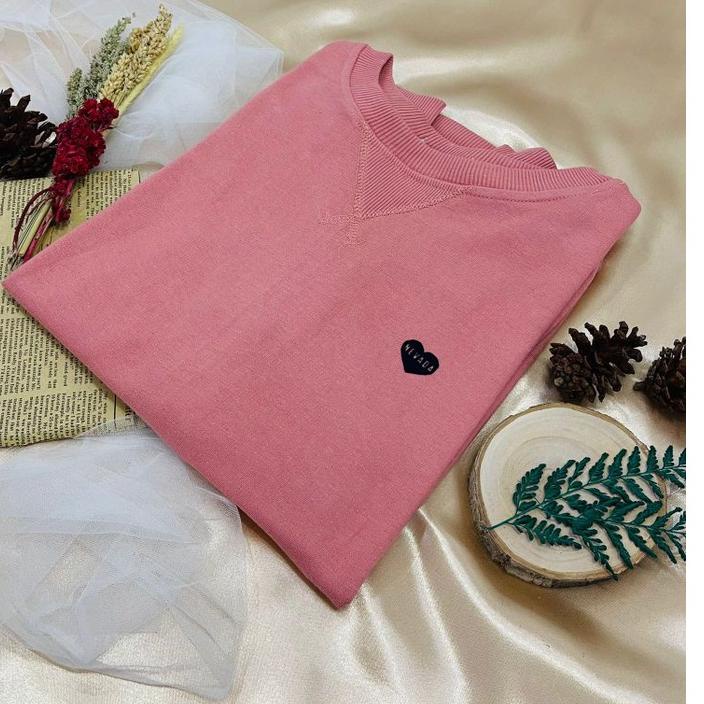 PALING DIMINATI T-Shirt (SWEATER POLOS) - Sweater nevada POLOS Wanita // Sweater Cewek Love // Kaos 
