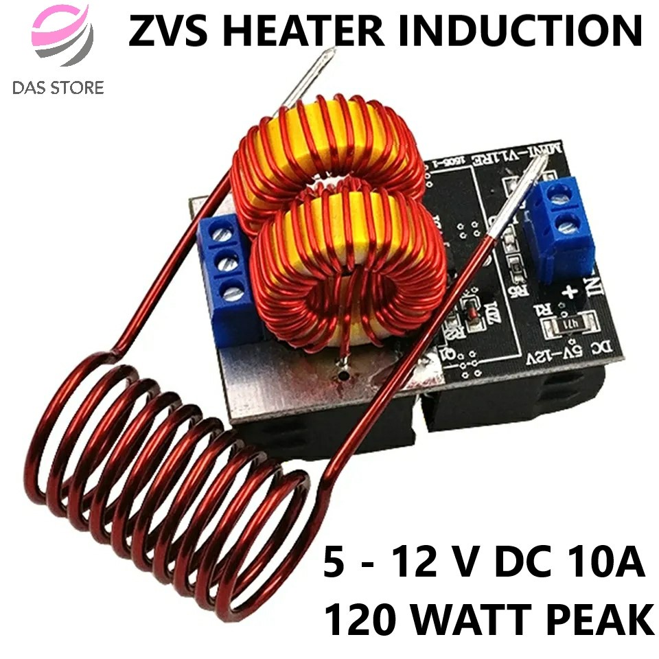 Modul Pemanas Induksi Induction heater ZVS Heating Heater 12V 10A 120watt