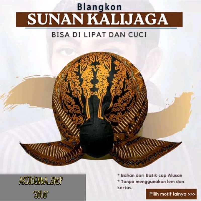 #BLANGKON LIPAT DAN CUCI SUNAN KALIJAGA