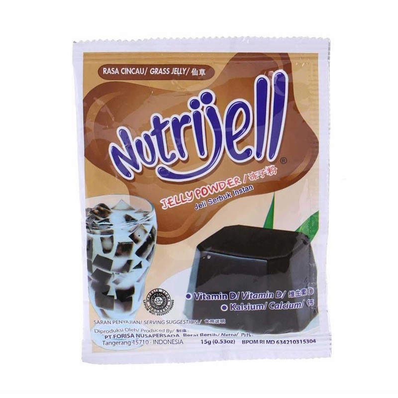 

Nutrijell Jelly Powder Cincau 15g