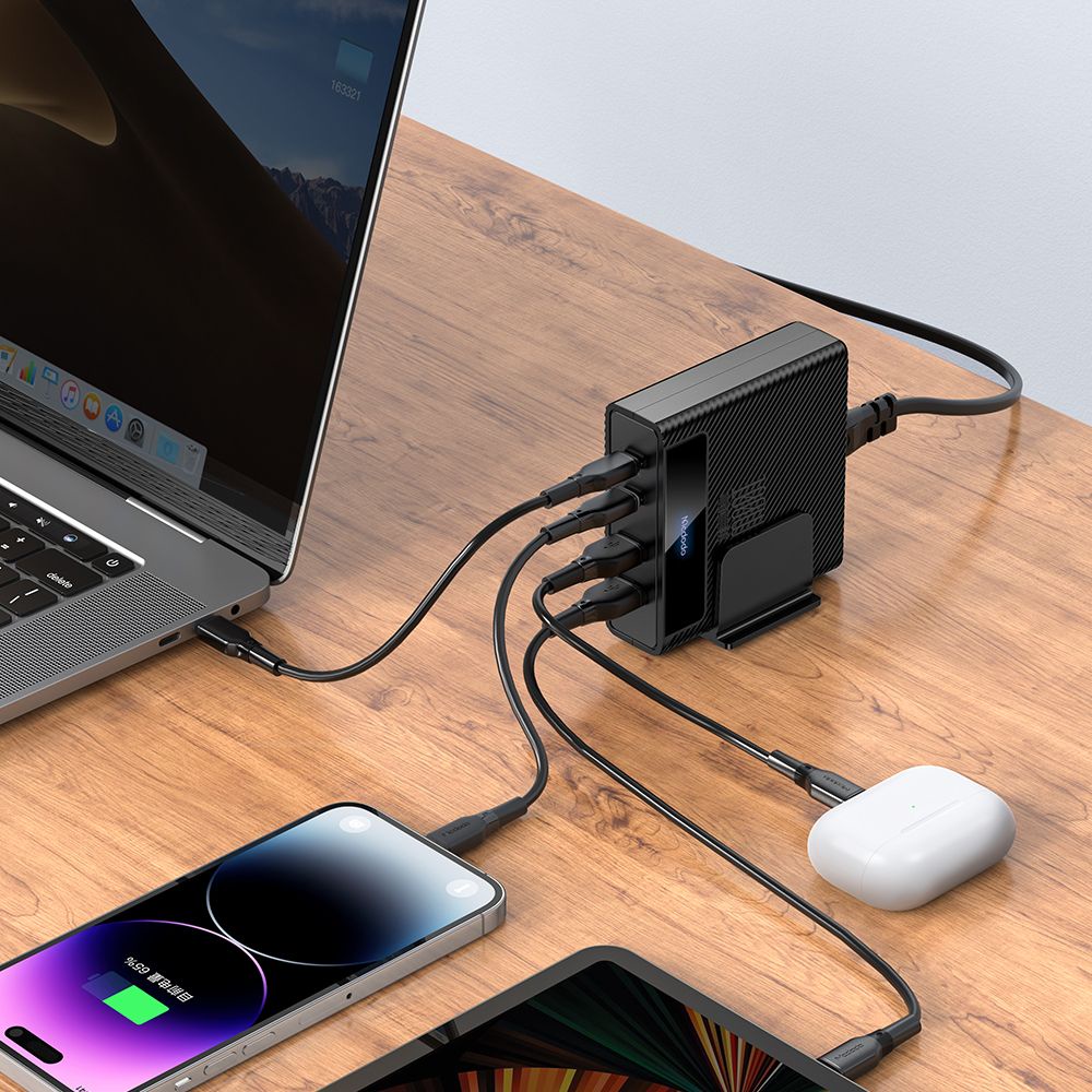 MCDODO CH-1802 Desktop Charging Station GaN 2 USB + 2 Type C - 100W - Garansi Resmi 6 Bulan