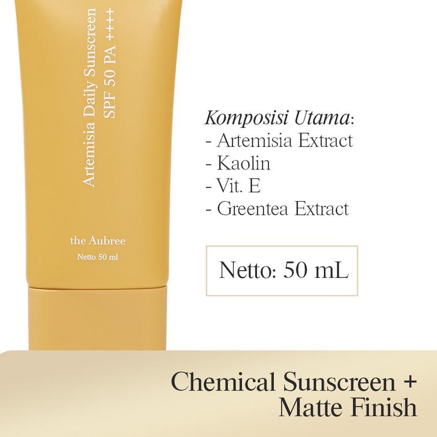 ➺ The Aubree Artemisia Daily Sunscreen SPF 50 PA ++++ ✧