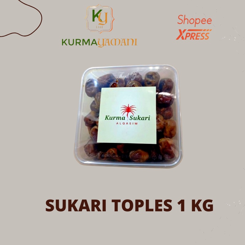 

Kurma Sukari 1 Kg Al Qossim Toples / Kurma Raja Sukkari Basah Oleh Oleh Haji Umroh