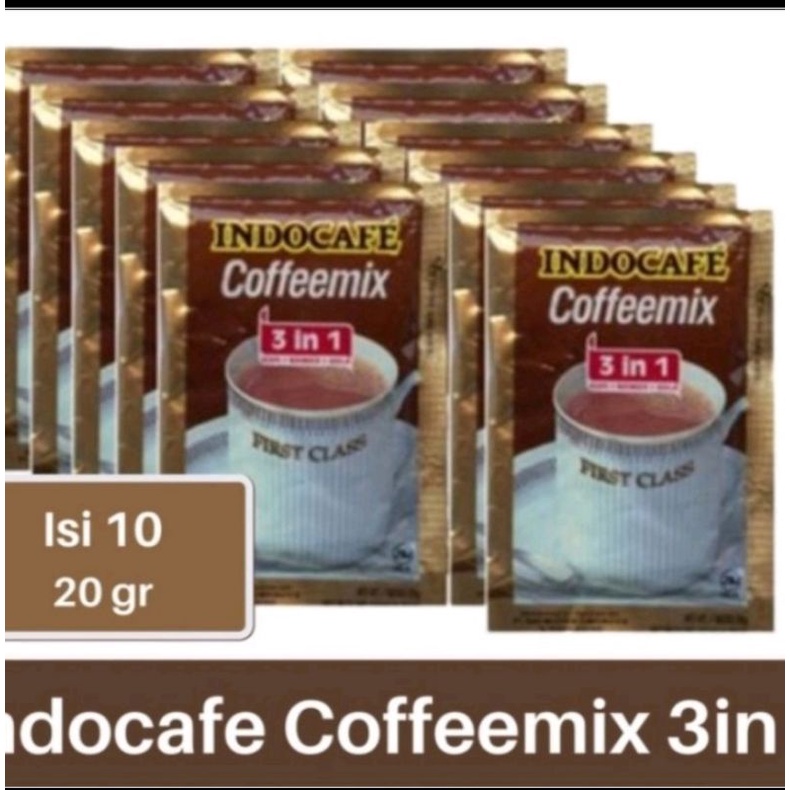 

indocafe coffemix 10 sachet/ 1 renceng