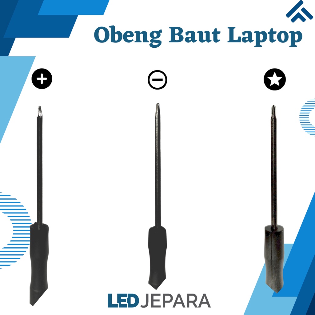 Obeng Sekrup Laptop - Obeng Sekrup HP Magnetic